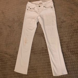 True religion white denim